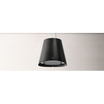 Elica PRF0147728 Juno Urban Cast Iron/F/50 Απορροφητήρας Νησίδα 50cm Μαύρος